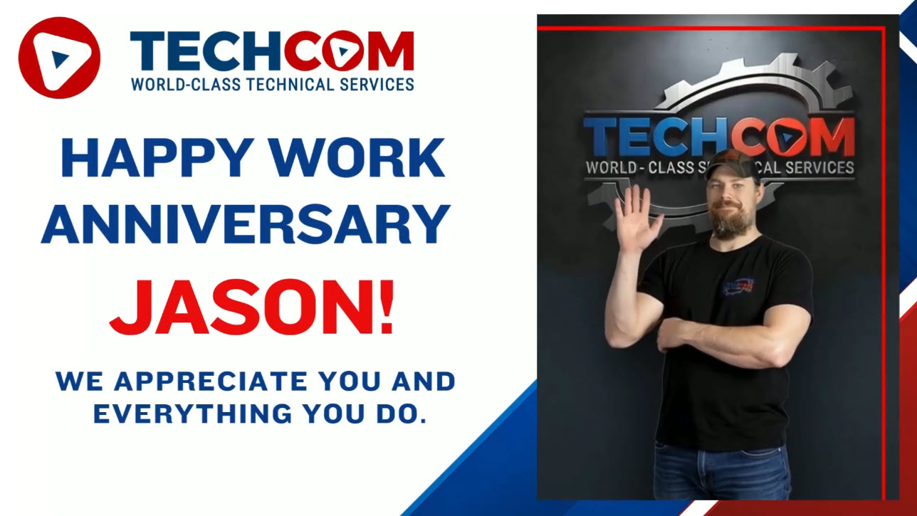 Happy Work Anniversary, Jason
