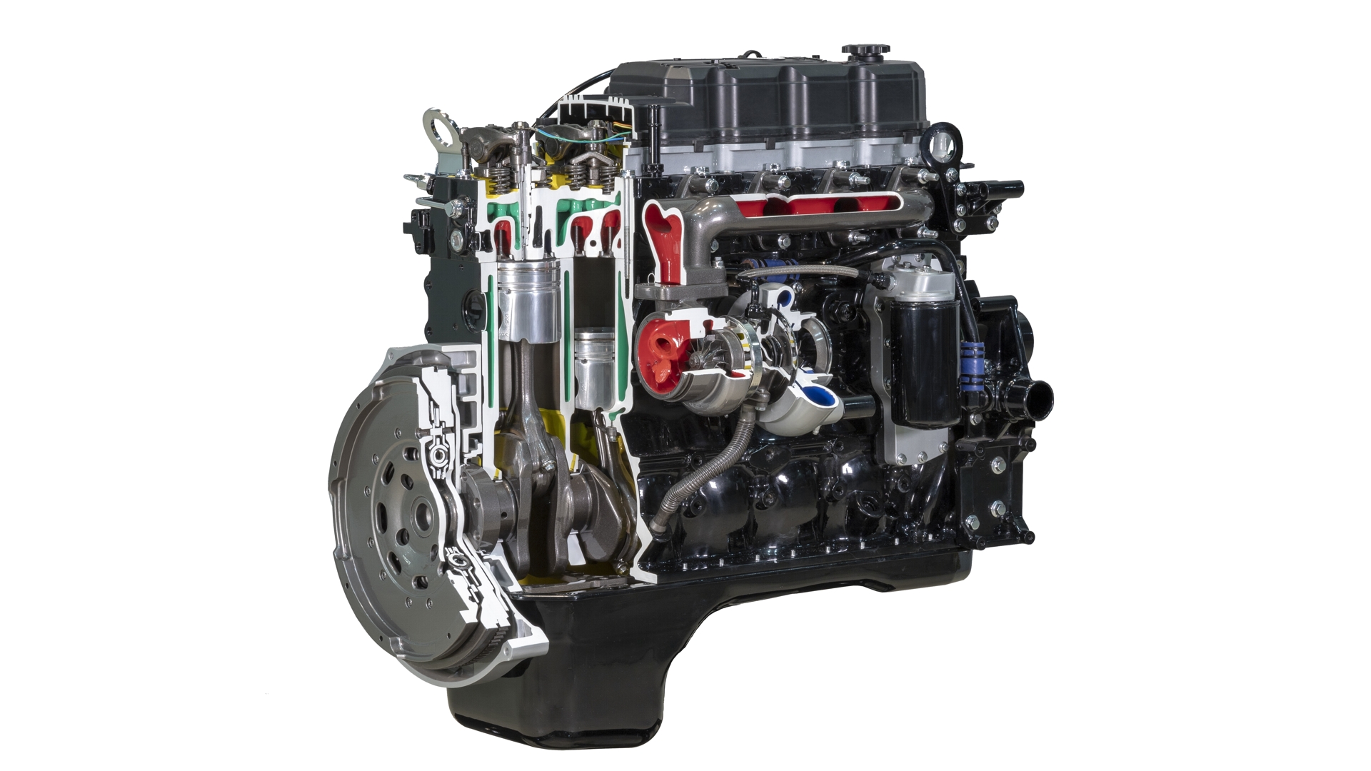 Engine cutaways