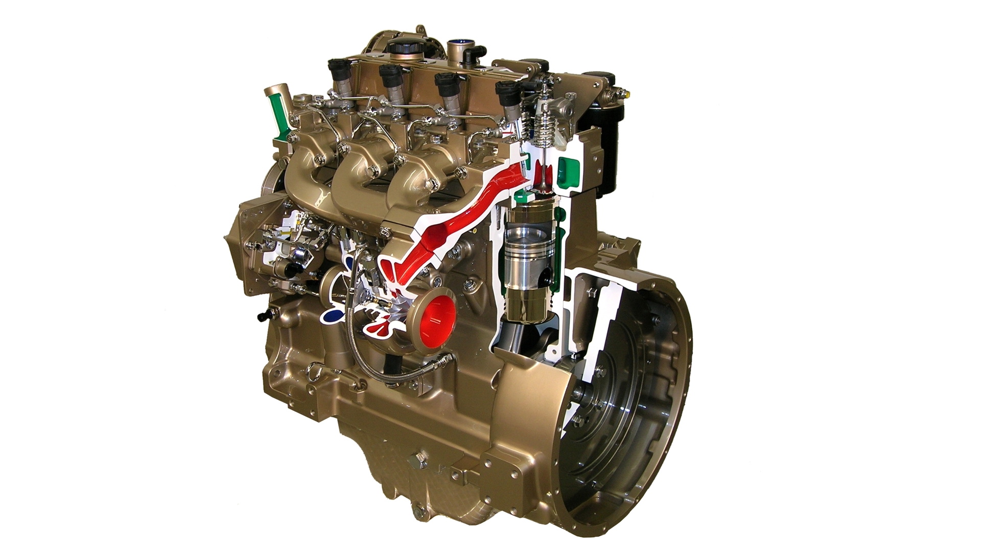 Engine cutaways