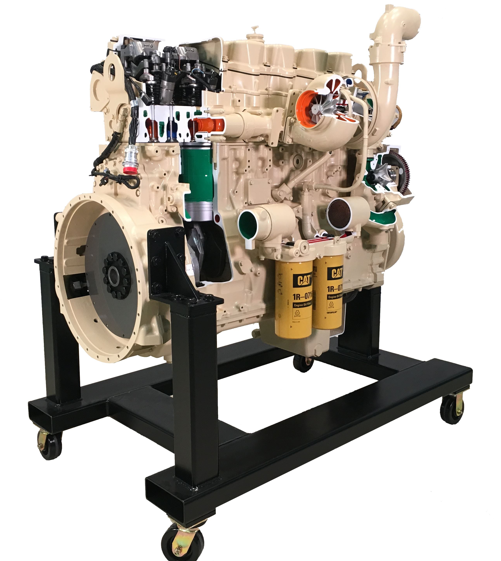 Oshkosh-C18-diesel-engine